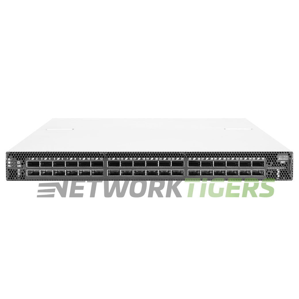 NEW Nvidia Mellanox MSB7800-ES2F 36x 100GB QSFP28 B-F Airflow (P2C) Switch