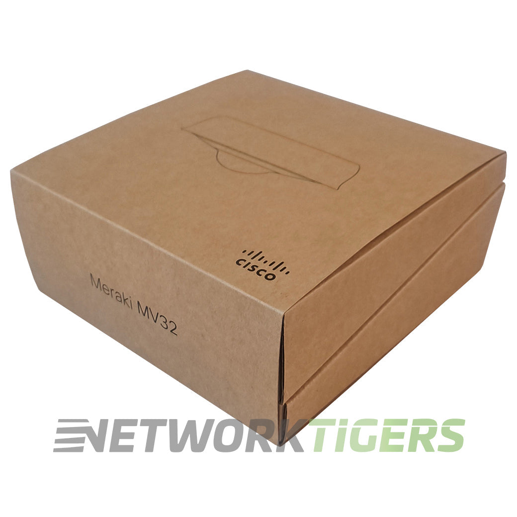 NEW Cisco Meraki MV32-HW MV32 Series Unclaimed 256GB Indoor Fisheye Camera