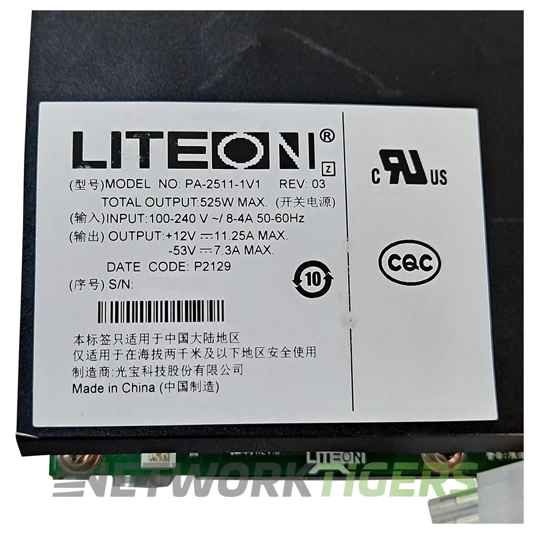 Cisco Meraki Liteon PA-2511-1V1 Power Supply for MS210-48LP MS225-24P Switch