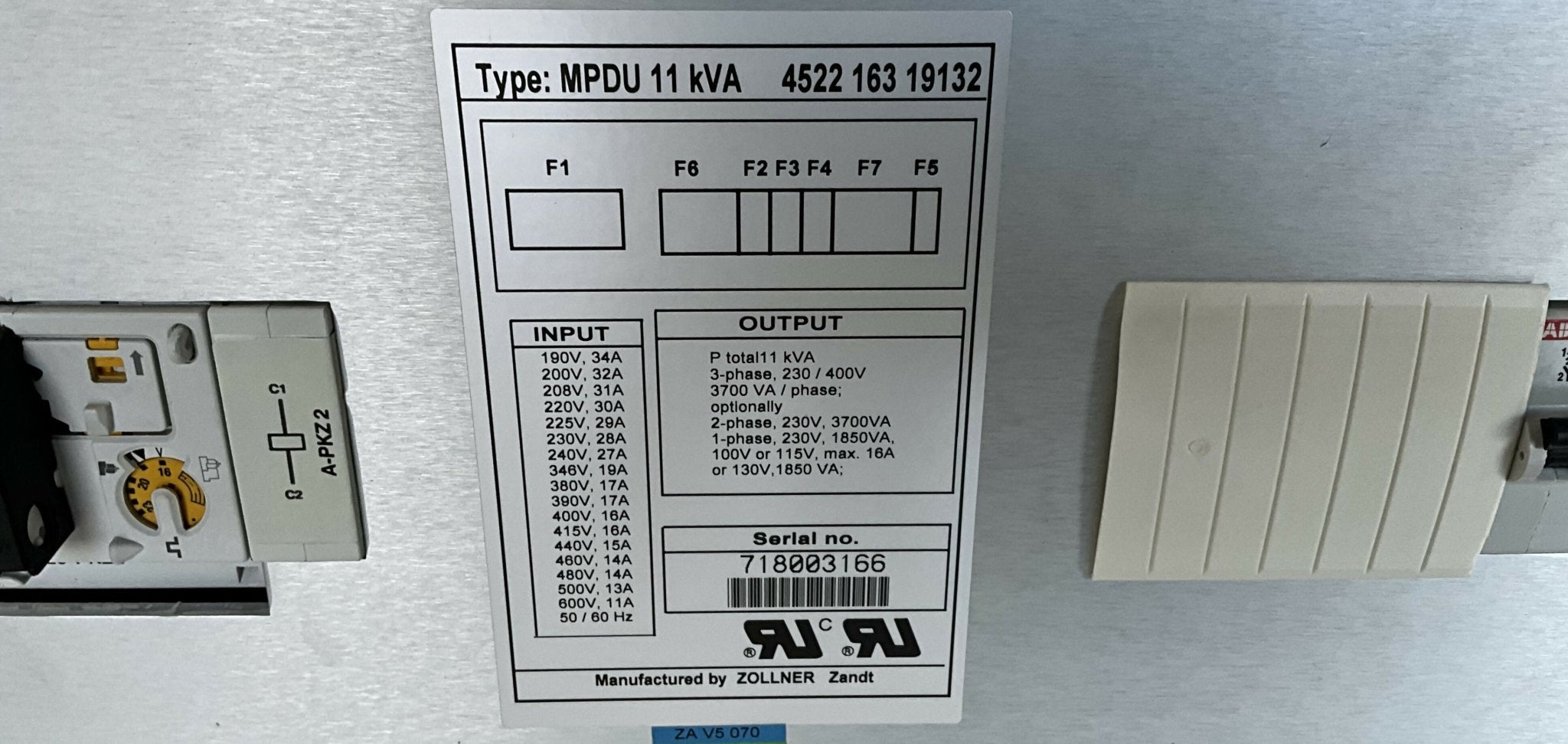MPDU 11 KVA (4522 163 19132/452216319132) PHILIPS