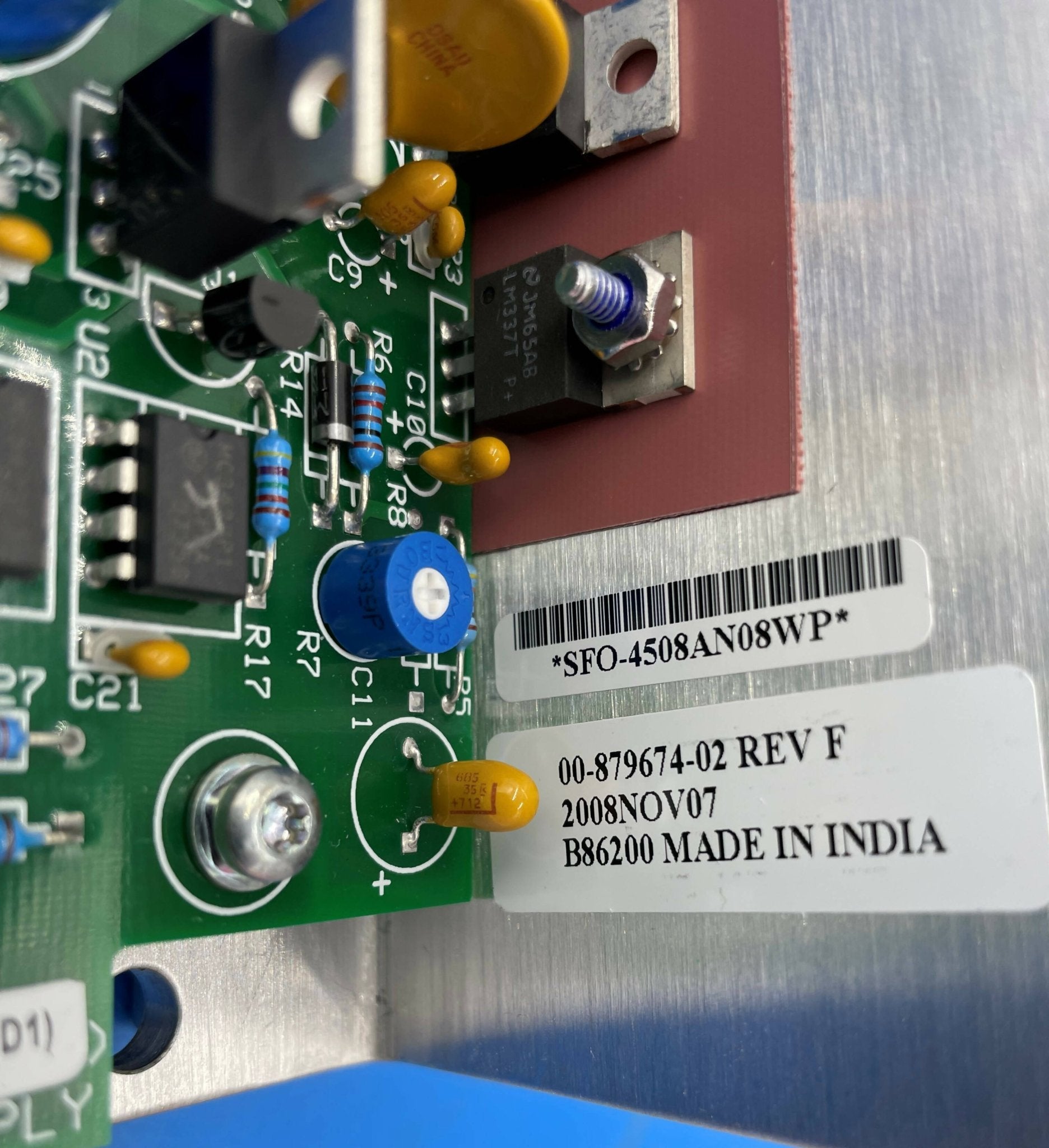 MULTI OUTPUT 24V POWER SUPPLY PCB (00-879674-02/5376264/00-879391-01) GE