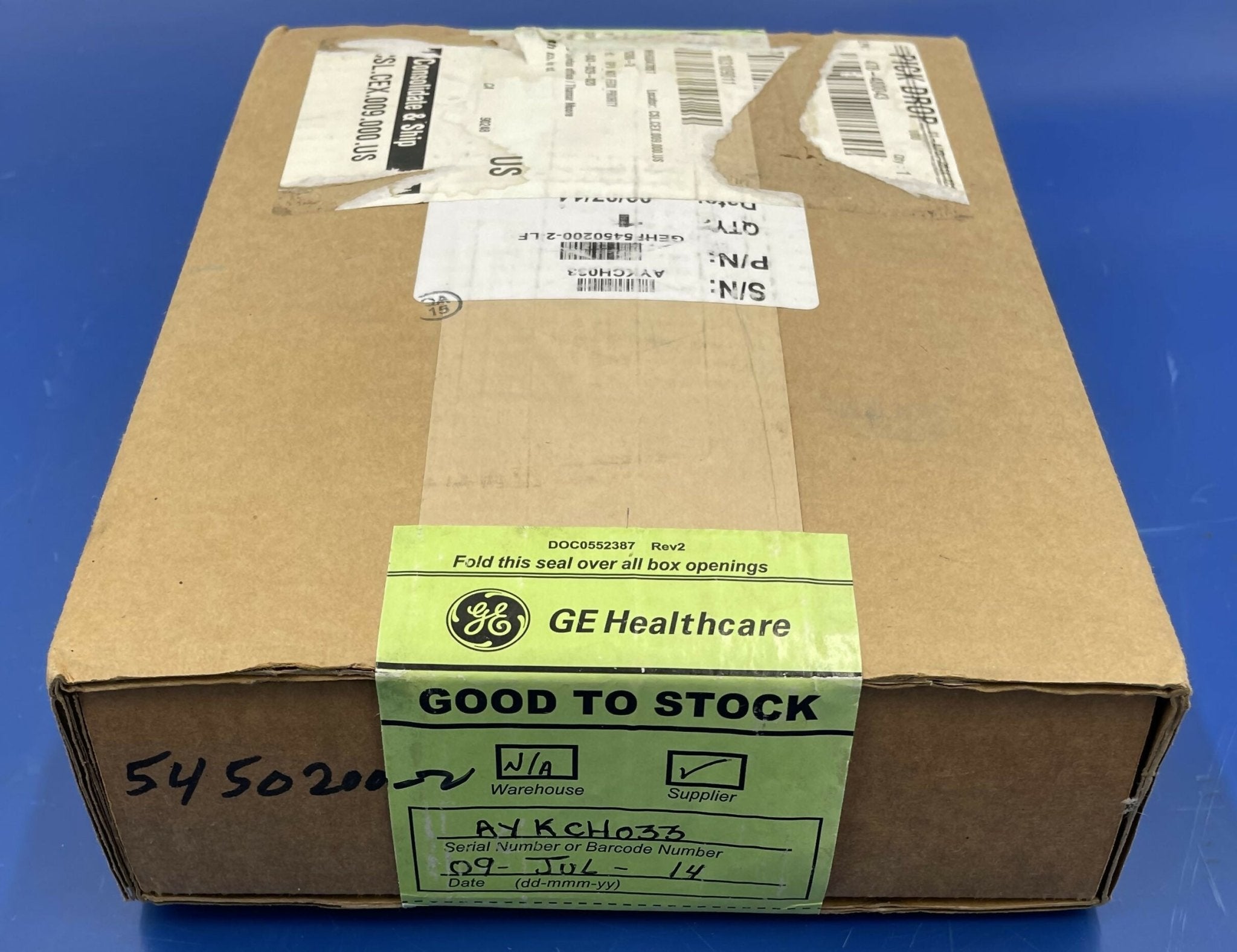NEW COLLIMATOR LAMP SUPPLY W/LARGER HEAT SINK (5450200-2) GE