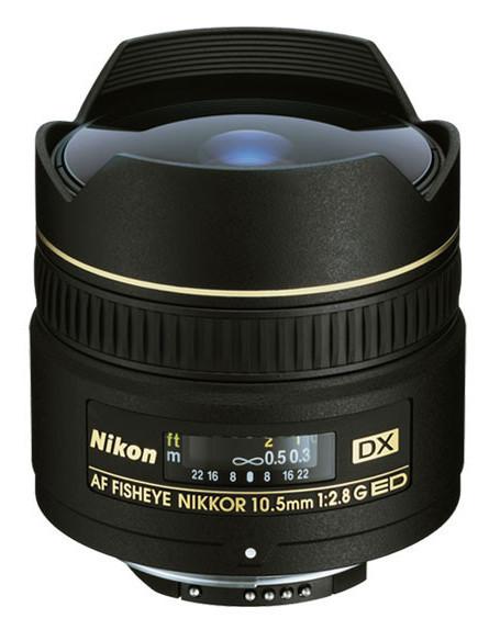 Nikon 10.5mm f/2.8G ED-IF AF DX Fisheye Lens