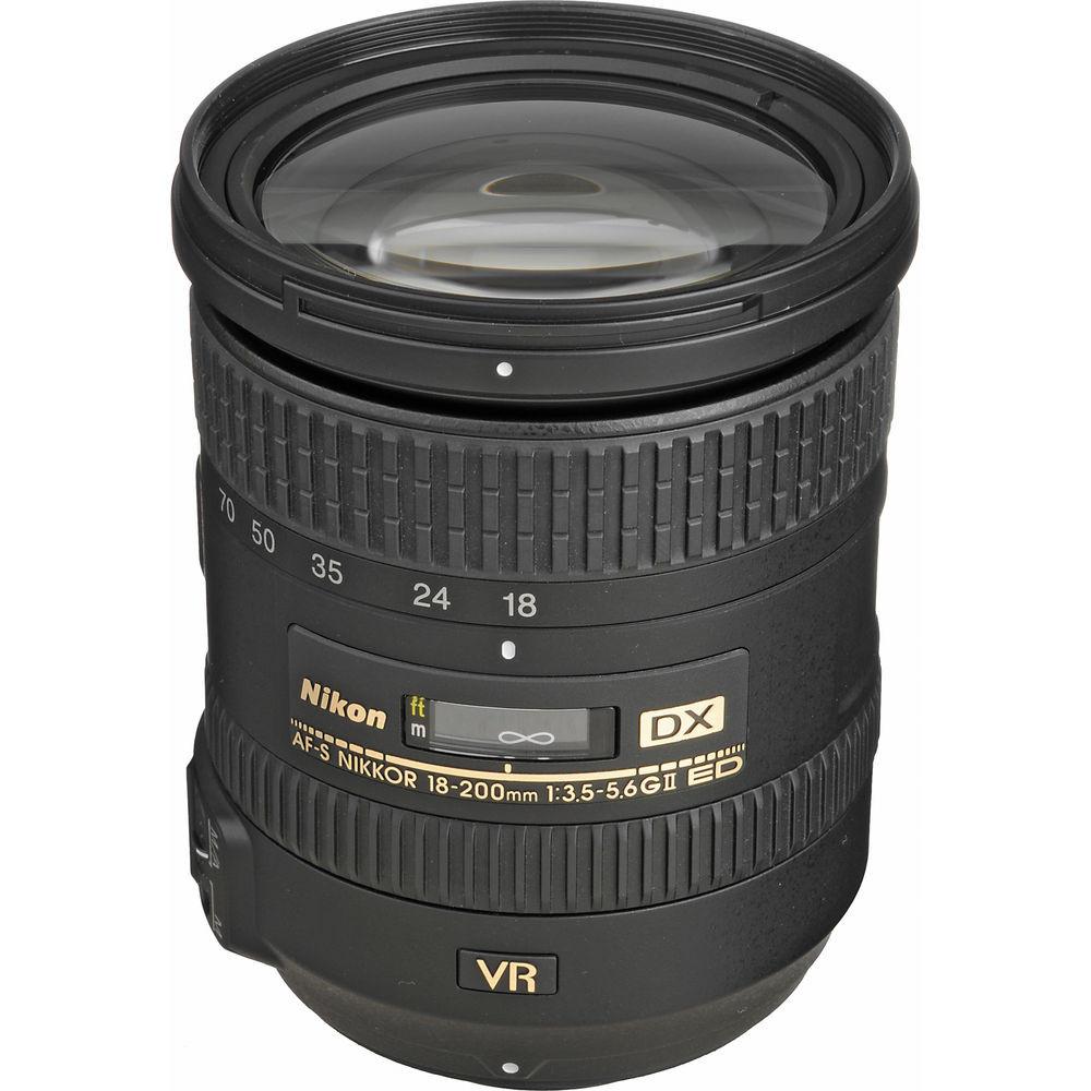 Nikon 18-200mm f/3.5-5.6G ED AF-S DX VR II Lens