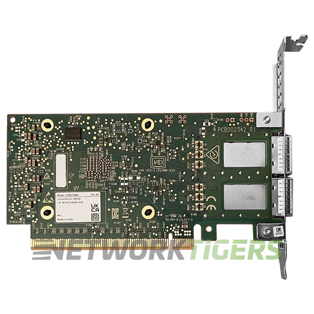 NEW nVidia Mellanox MCX623106AN-CDAT ConnectX-6 DX 2x 100GB QSFP56 NIC