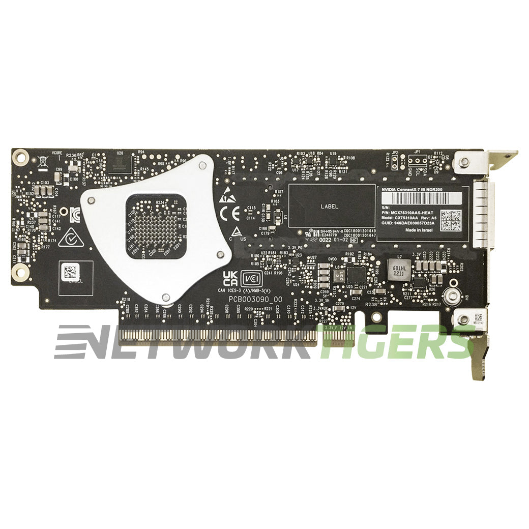 nVidia Mellanox MCX75310AAS-HEAT 1x 200GB OSFP PCIe 5.0 x16 NIC