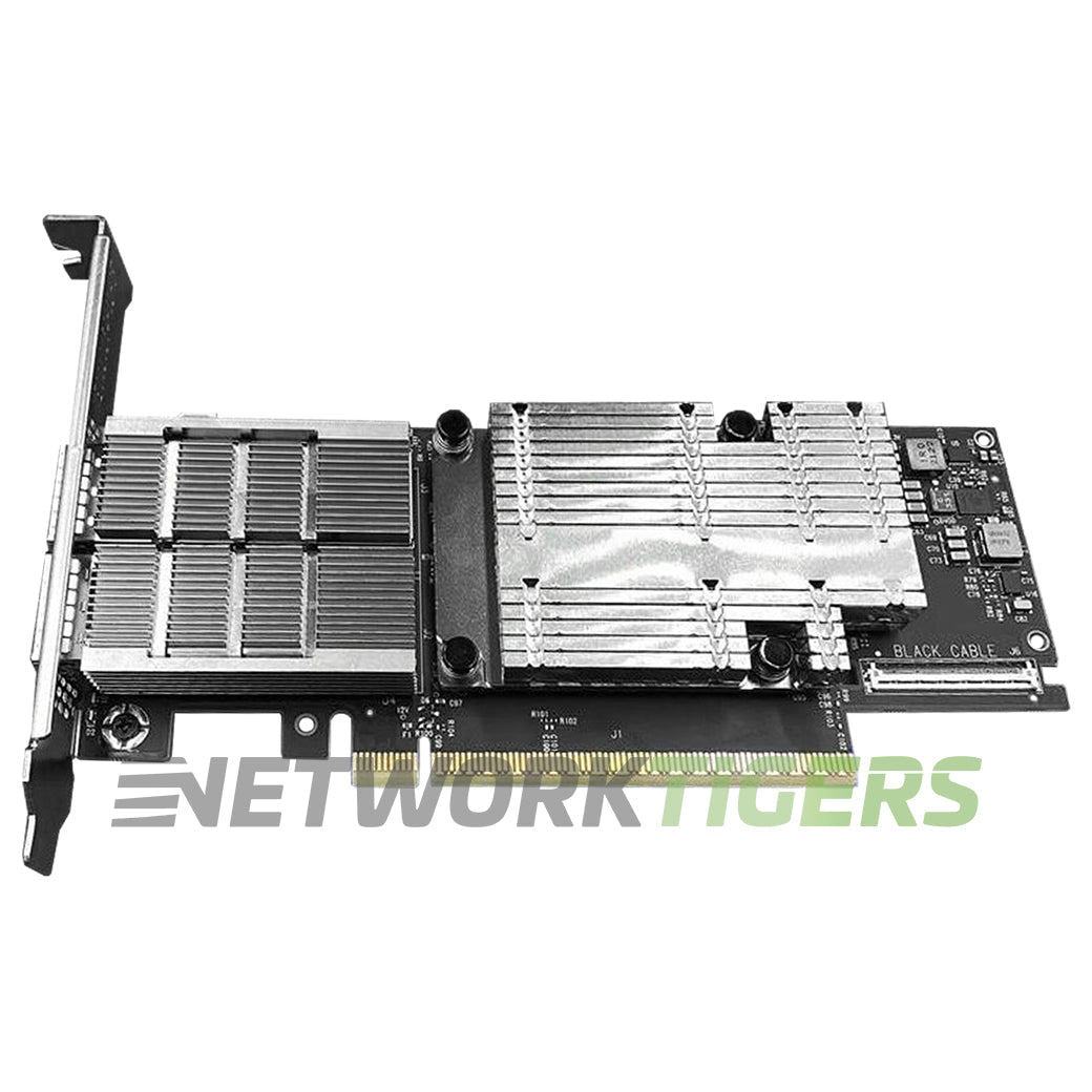 nVidia MCX755106AS-HEAT 900-9X7AH-0078-DTZ 2x 200GB QSFP112 PCIe Gen 5.0 x16 NIC