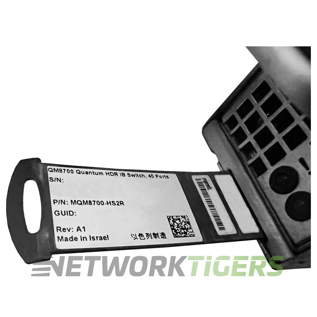 NEW nVidia Mellanox MQM8700-HS2R QM8700 40x 200GB QSFP56 F-B Airflow HDR Switch