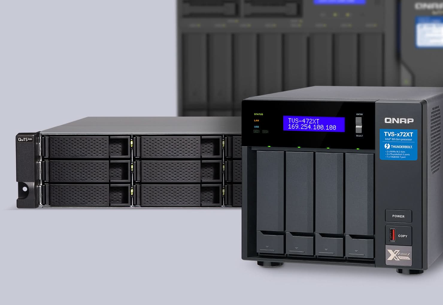QNAP TVS-882BR-I7-32G-US QNAP Turbo vNAS TVS-882BR SAN/NAS Storage System - Intel Core i7 i7-7700