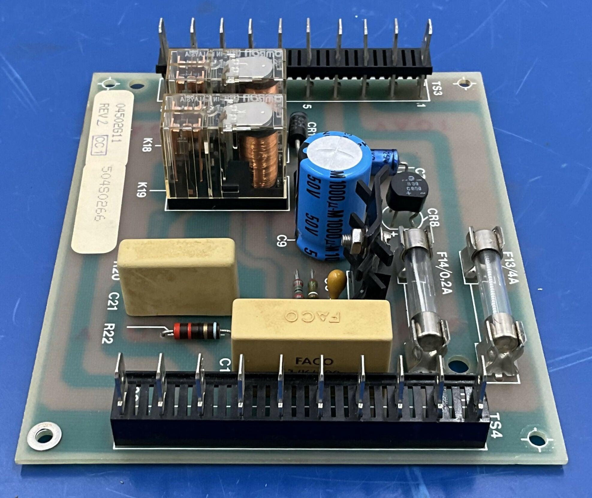 ON/OFF PRINTED WIRE BOARD (46-904502G11/04502G11 Rev 2) GE
