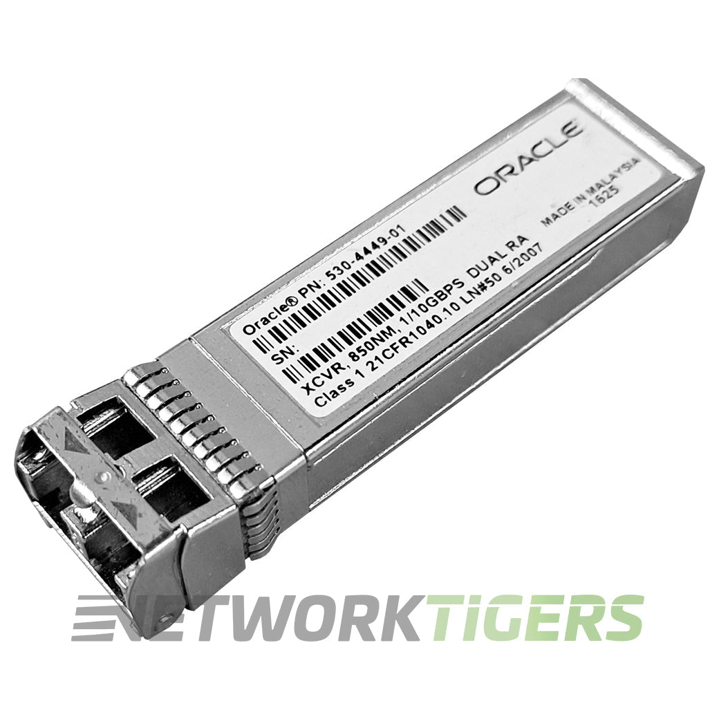 ORACLE 530-4449-01 10GB BASE-SR 850nm MMF 300m LC DOM SFP Transceiver
