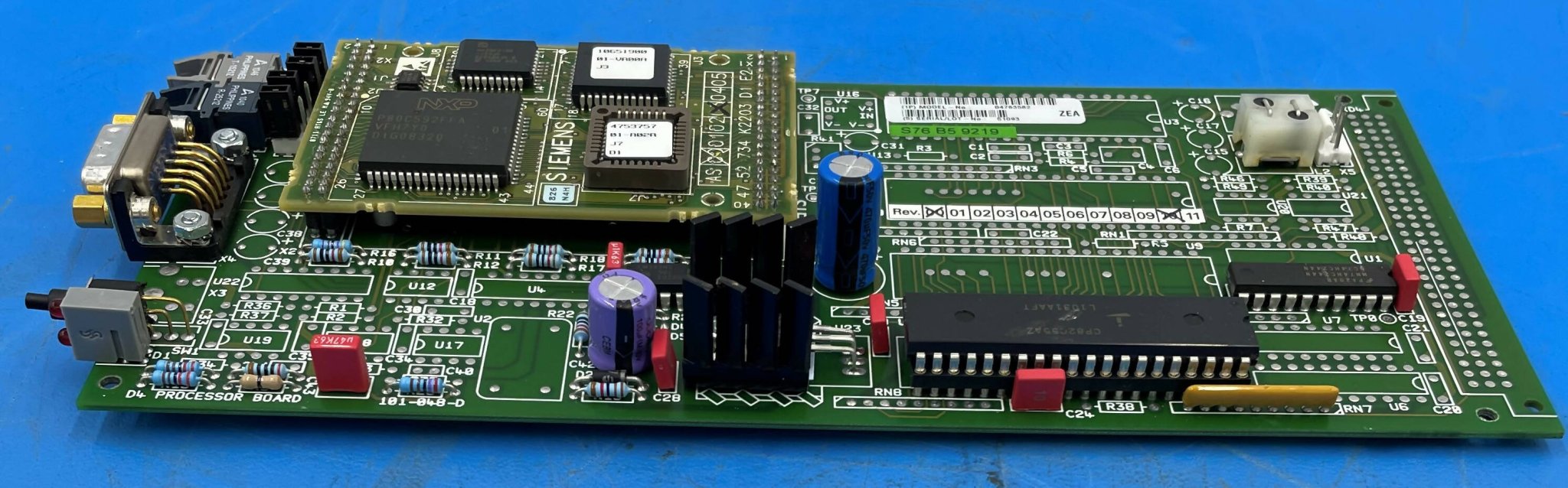 PC ASS'Y COOLER PROCESSOR RCA SPACE W/D4 (04763582/4762582) SIEMENS