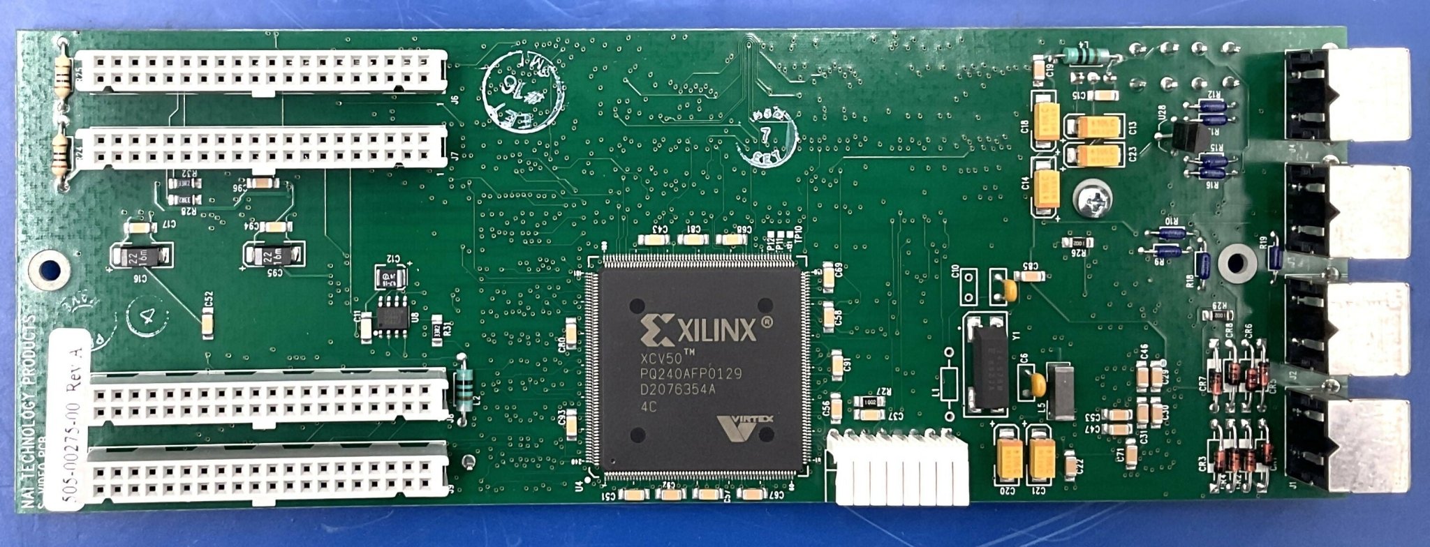 PCA DUAL S-VIDEO PCB (505-00275-00/00-901591-02/100-01002-00) OEC