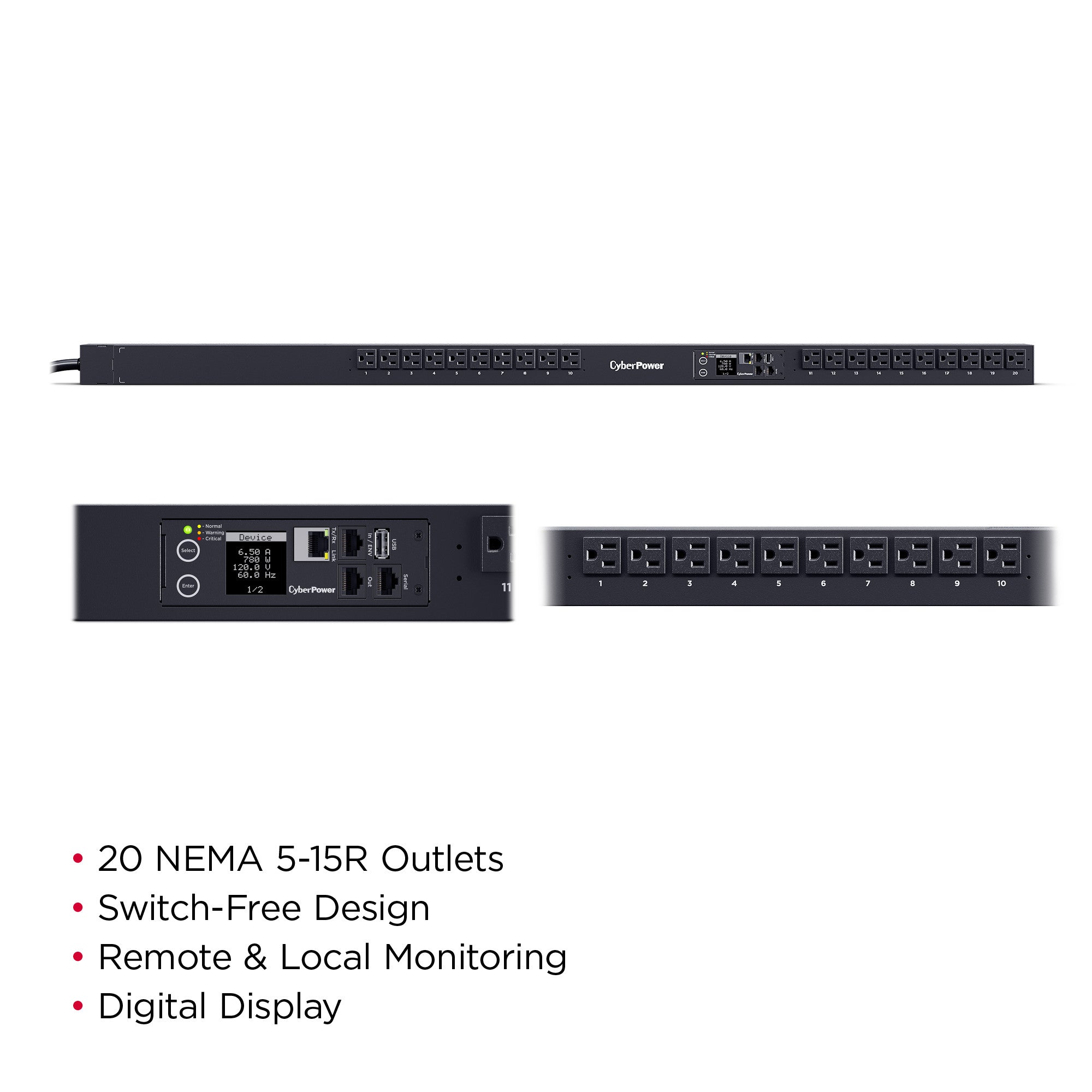 CyberPower PDU31116 Monitored