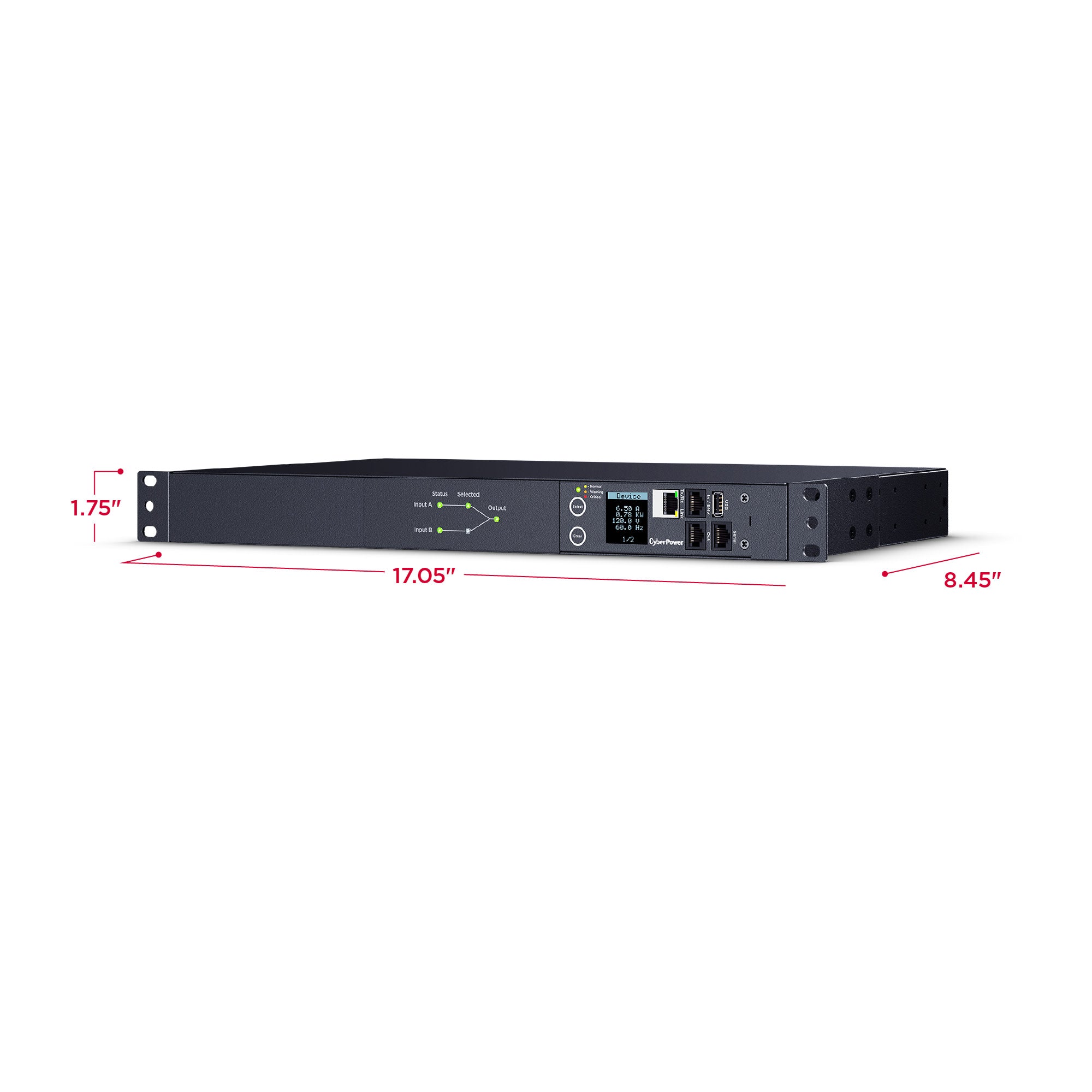 CyberPower PDU44002 Switched ATS