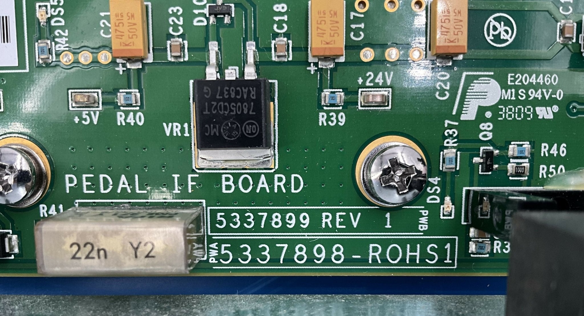 PEDAL I/F BOARD (5337899/5337898-ROHS1) GE