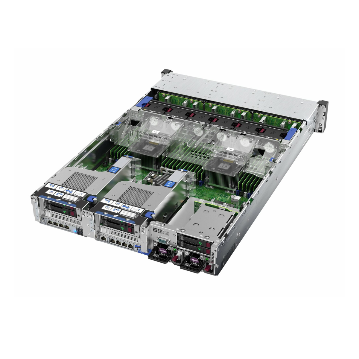 HPE ProLiant DL380 Gen10 12-Bay | 2x Gold 6152 | 44 Cores | 256GB RAM