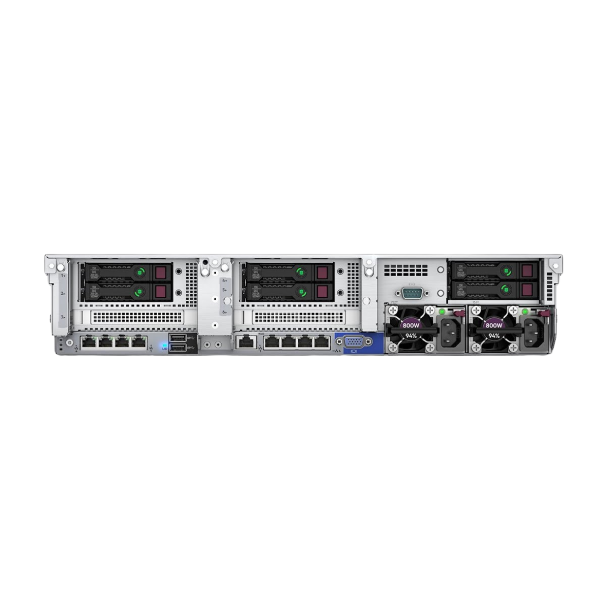 HPE ProLiant DL380 Gen10 8-Bay | 2x Gold 6138 | 40 Cores | 128GB RAM