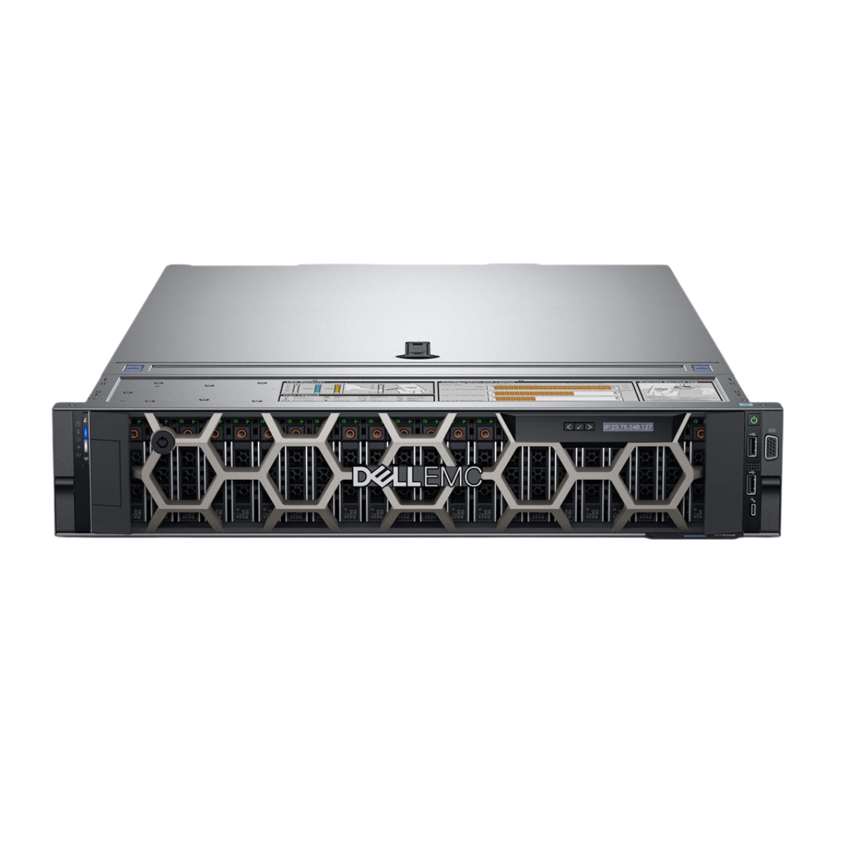 Dell PowerEdge R740 16-bay Server 2x Gold 6138 = 40 Cores 64GB RAM H730P 2x 1TB SSD