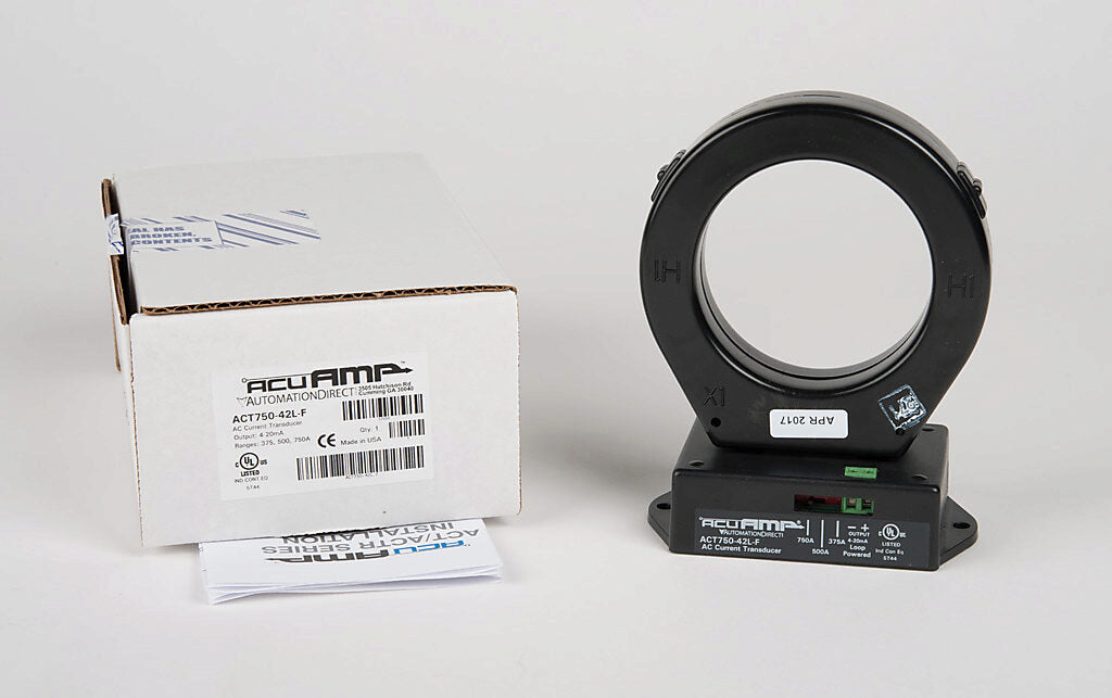 ACT750-42L-F | Automation Direct AcuAMP 0–750A Fixed-Core Current Transducer