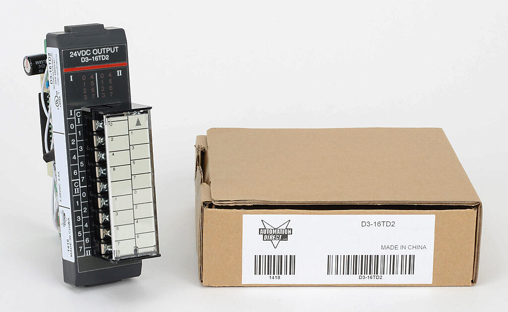 D3-16TD2 | Automation Direct DL305 16-Point 6–24VDC Sourcing Output Module