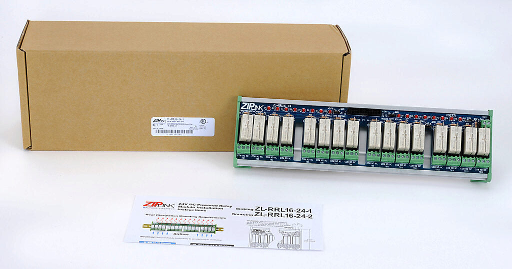 ZL-RRL16-24-1 | Automation Direct ZIPLink 16-Point 24VDC Relay Output Module