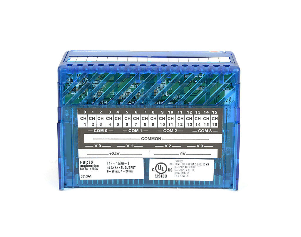 Automation Direct T1F-16DA-1 Terminator 16-Channel Analog Output Module 4-20mA 12-Bit