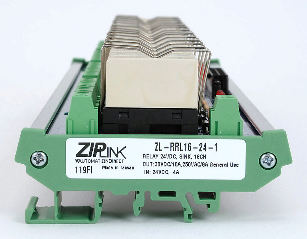 ZL-RRL16-24-1 | Automation Direct ZIPLink 16-Point 24VDC Relay Output Module