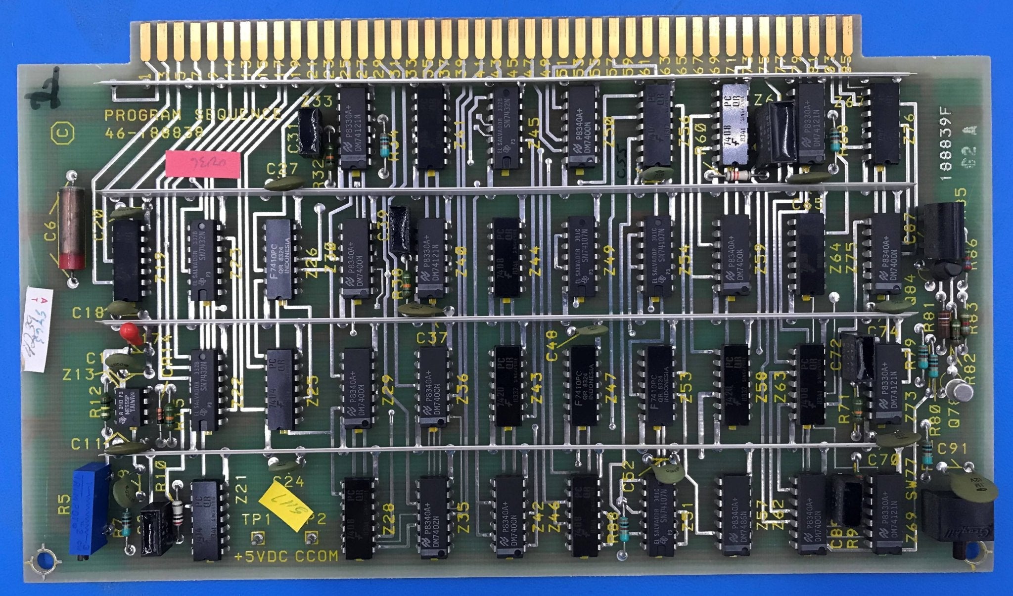 Program Sequence PCB (46-188838/9 G2-A) GE Advantx