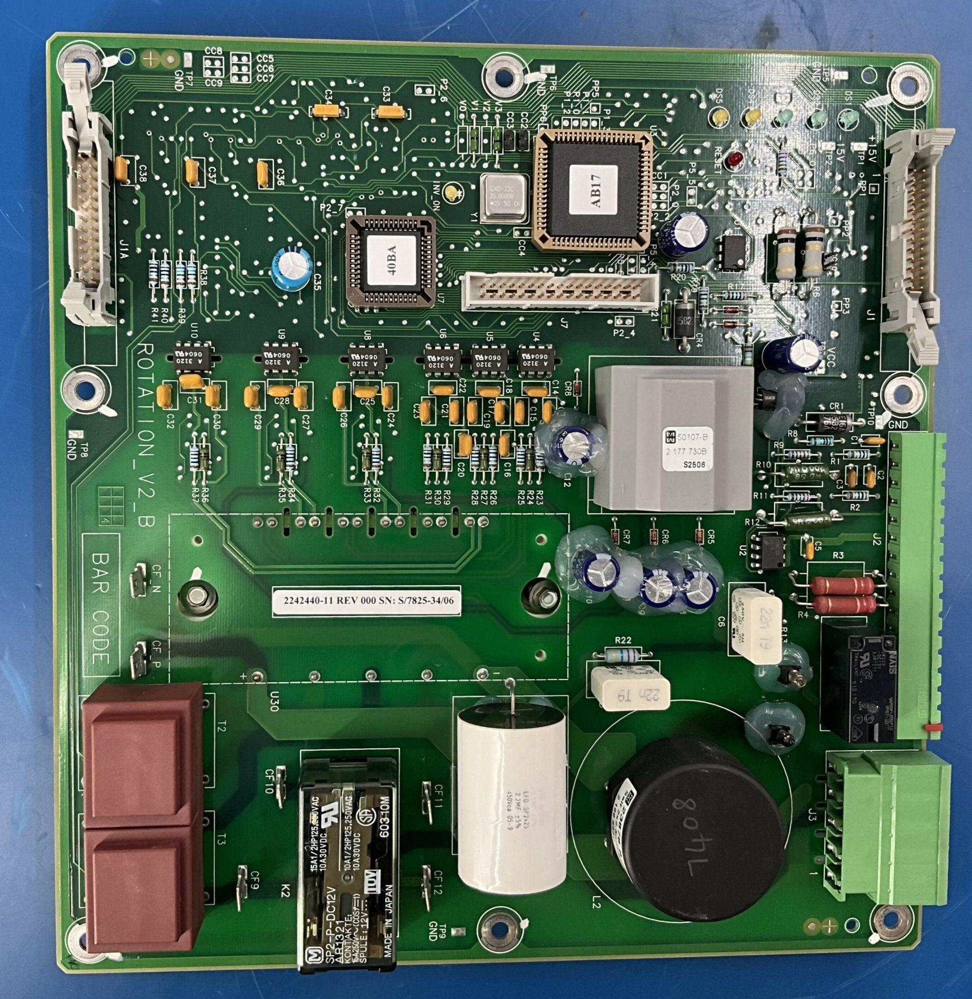 PROGRAMMED ROTATION BOARD V2 (2242440-11 REV 000/2409043/5392132-4) GE
