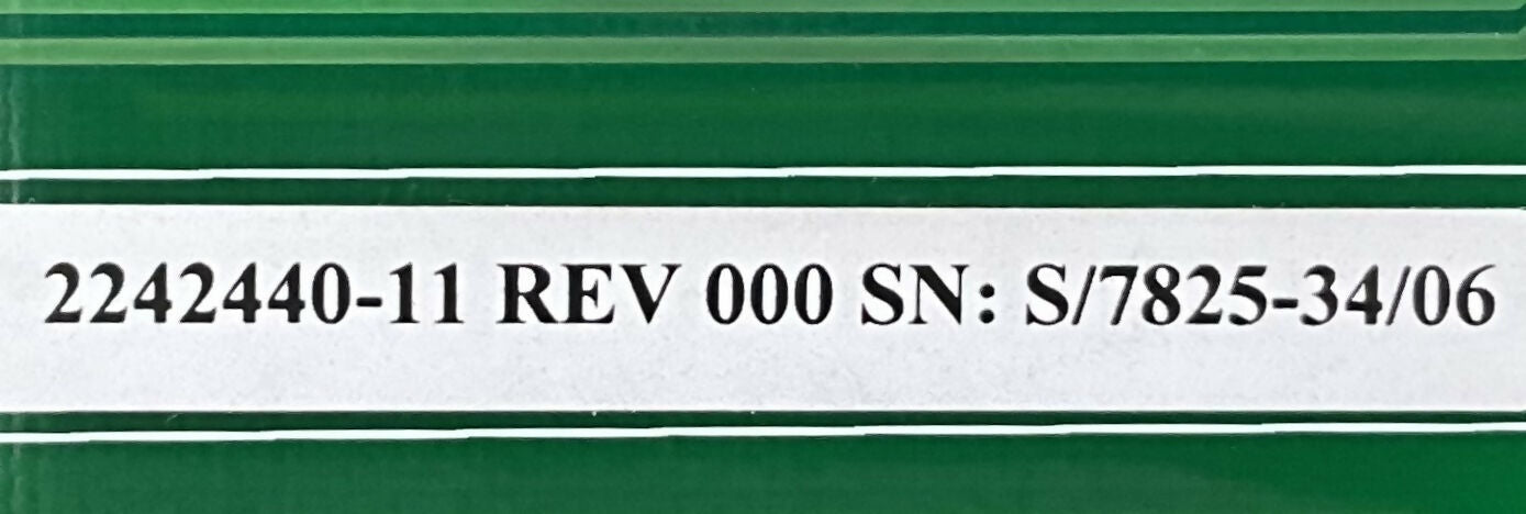 PROGRAMMED ROTATION BOARD V2 (2242440-11 REV 000/2409043/5392132-4) GE
