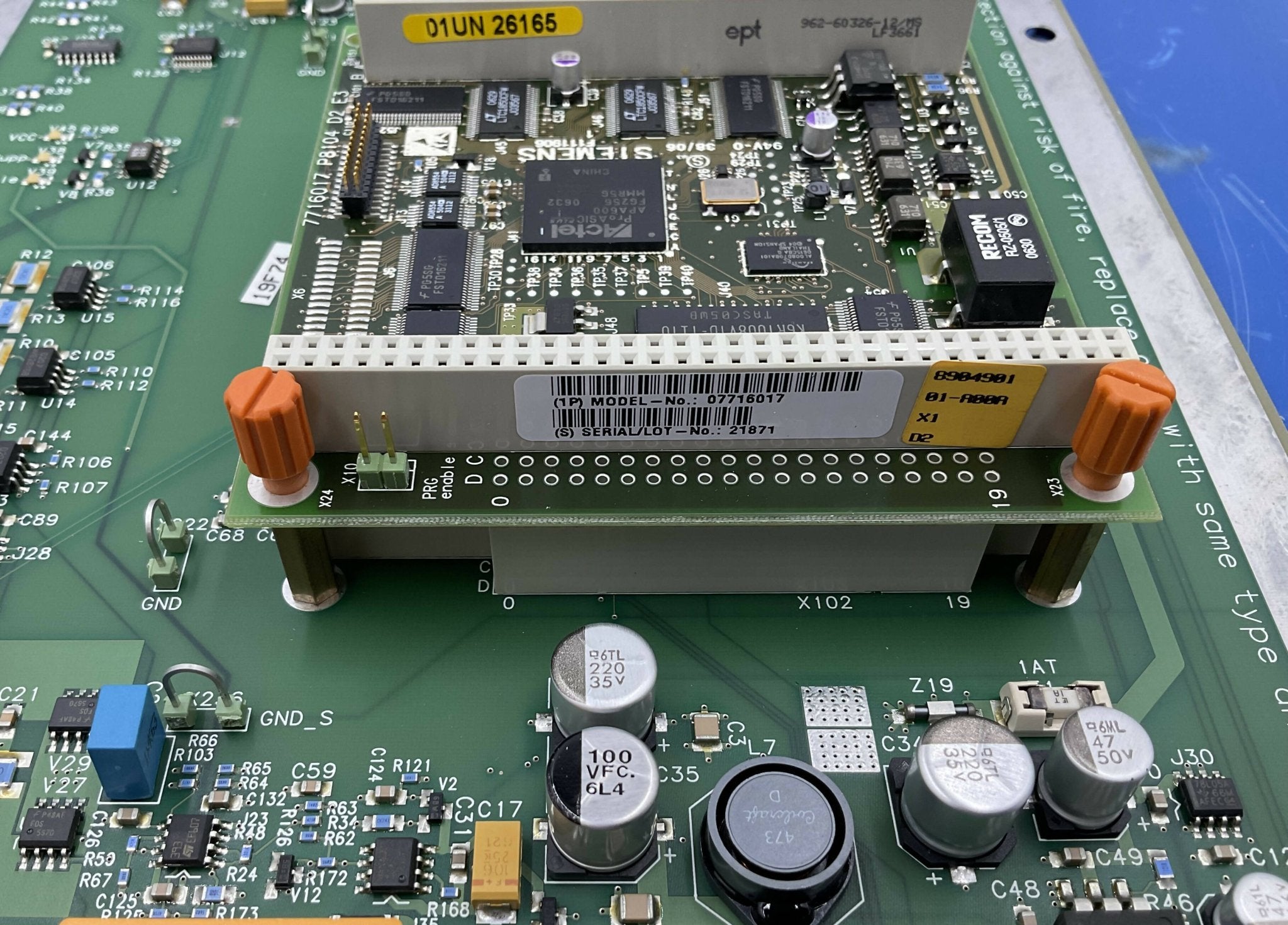 PT-Horizontal Board D701/D2 (08904901/07129575/10596196) Siemens