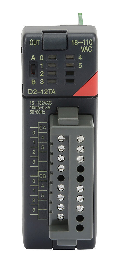 D2-12TA | Automation Direct DL205 12-Point 24–120VAC Discrete Output Module