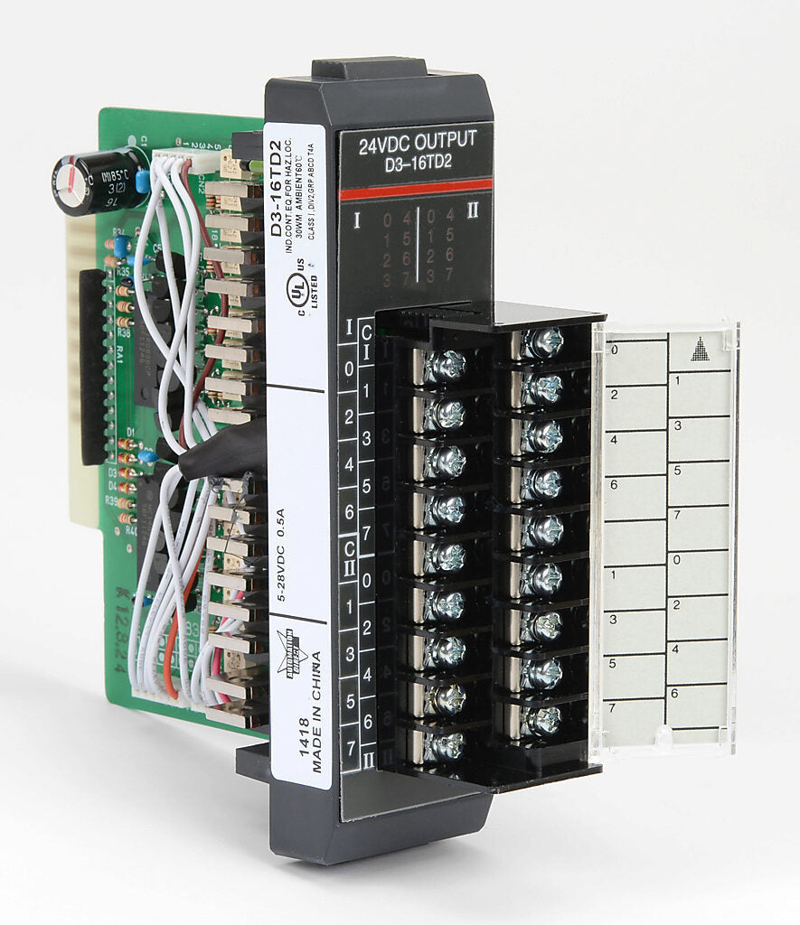 D3-16TD2 | Automation Direct DL305 16-Point 6–24VDC Sourcing Output Module