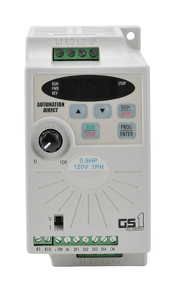 GS1-10P5 | Automation Direct GS1 1/2HP 120/230VAC AC Micro Drive RS-485