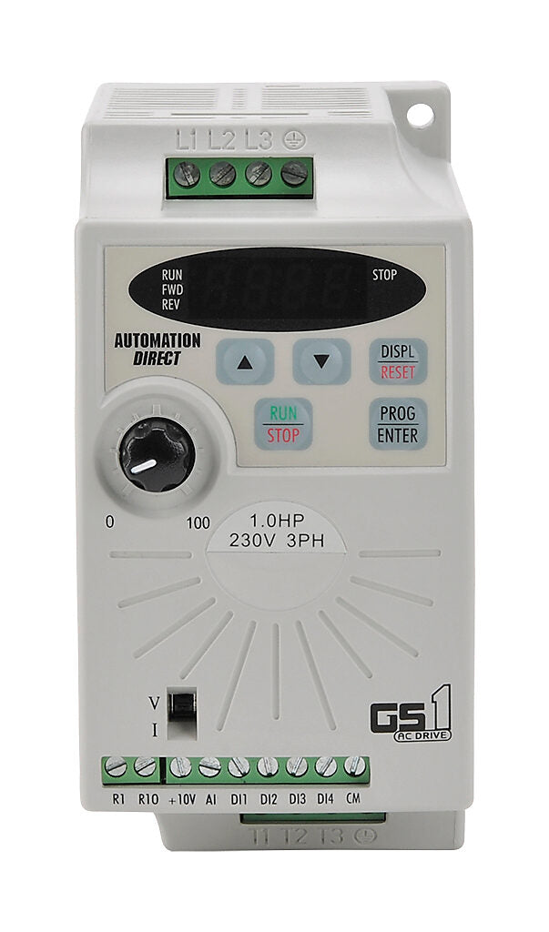 GS1-21P0 | Automation Direct GS1 1HP 230VAC AC Micro Drive RS-485