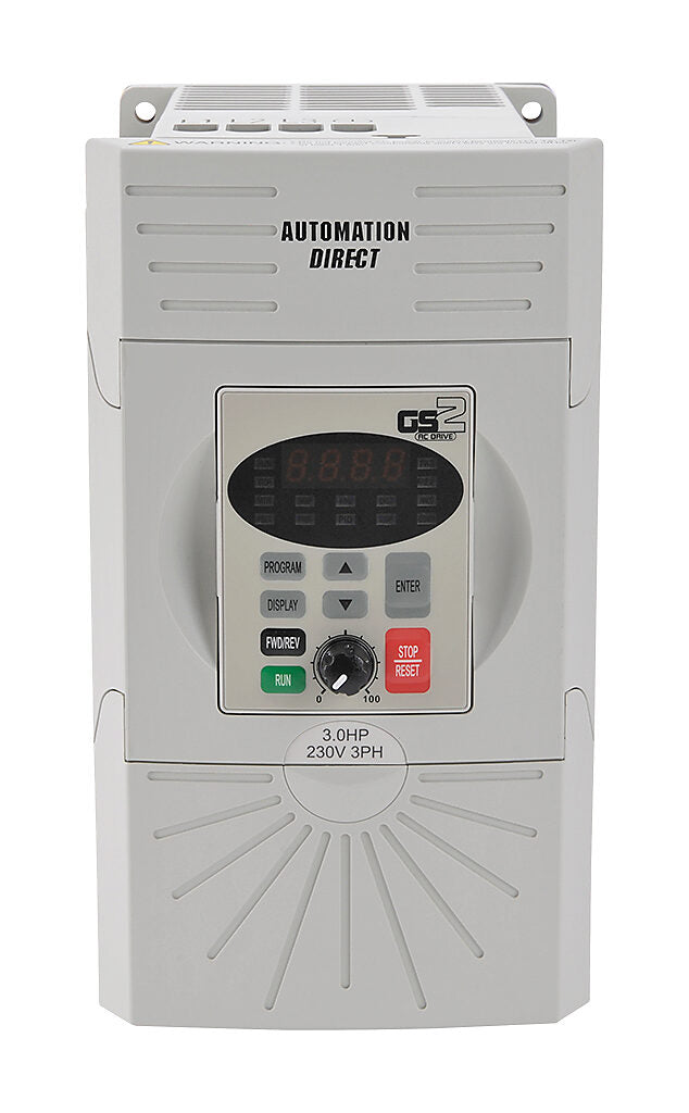 GS2-23P0 | Automation Direct 3HP GS2 Series AC Micro Drive 200–240VAC