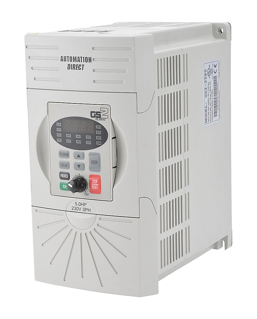 GS2-25P0 | Automation Direct GS2 5HP 230VAC AC Micro Drive with Modbus