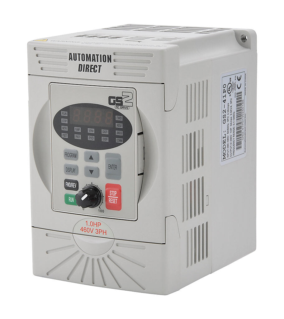 GS2-41P0 | Automation Direct GS2 1HP 460VAC AC Micro Drive with Dynamic Braking