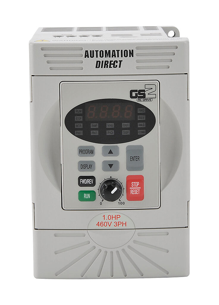 GS2-41P0 | Automation Direct GS2 1HP 460VAC AC Micro Drive with Dynamic Braking