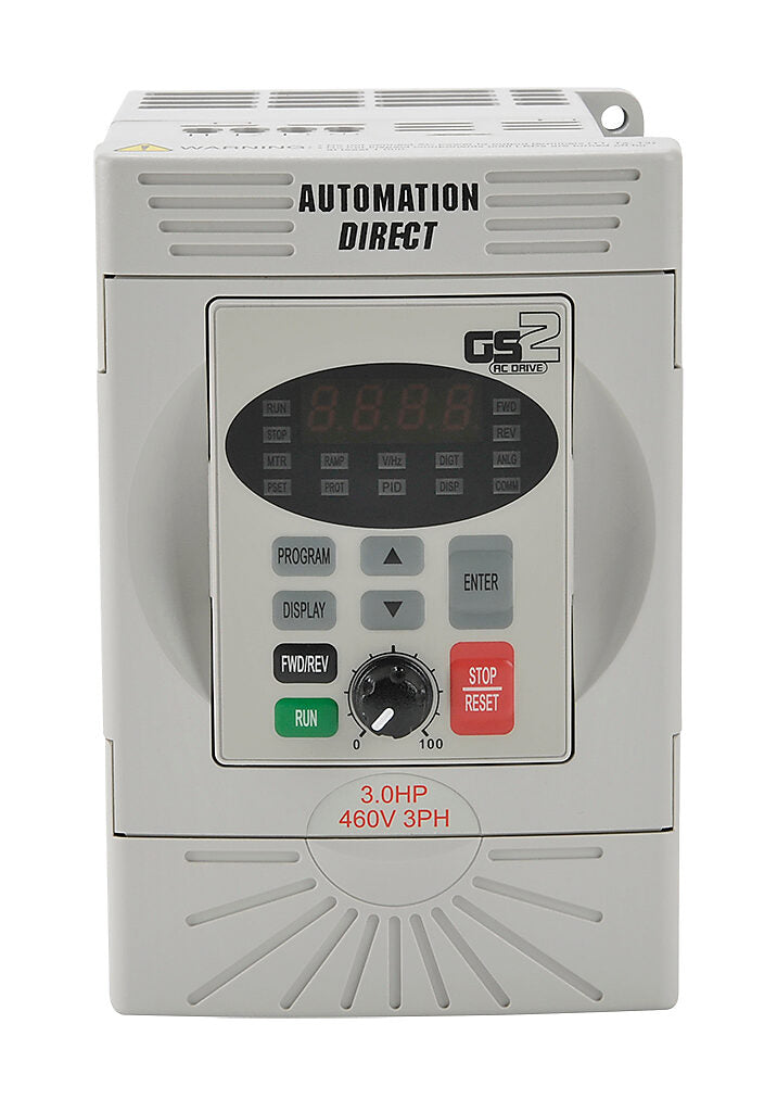 GS2-43P0 | AutomationDirect GS2 Three-Phase AC Variable Frequency Drive