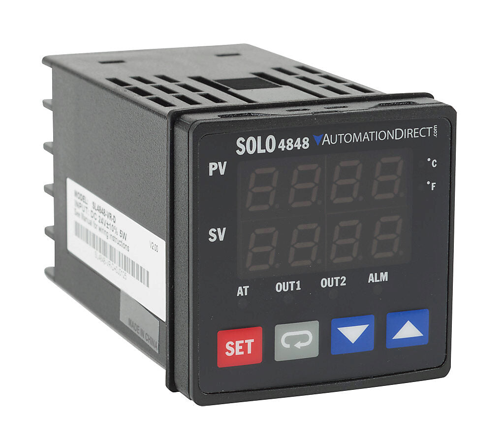 SL4848-VR-D | Automation Direct SOLO 1/16 DIN 24VDC Temperature Controller