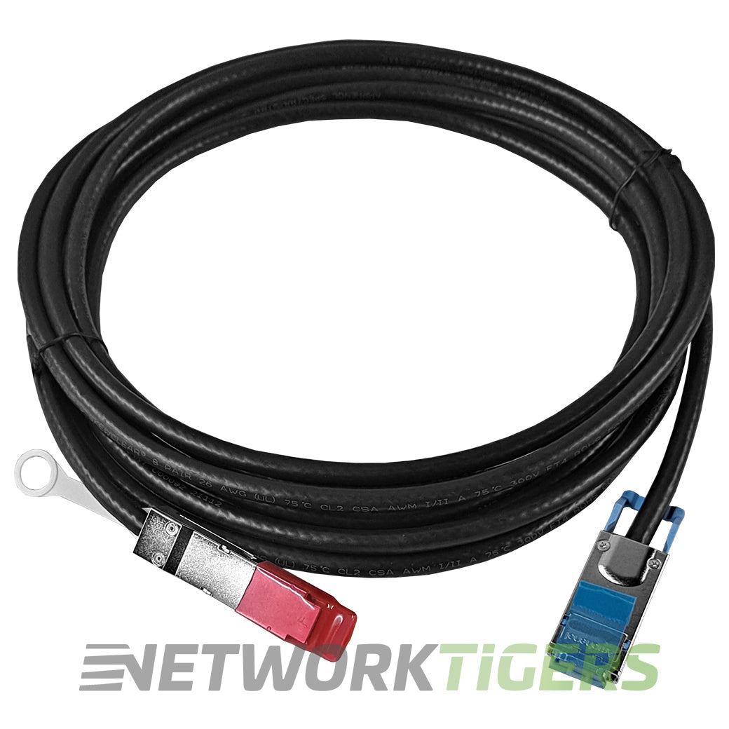 NEW QLogic CBL1-0400626 QSFP to Cx4 Transceiver Twinax 40G Direct Attach Cable