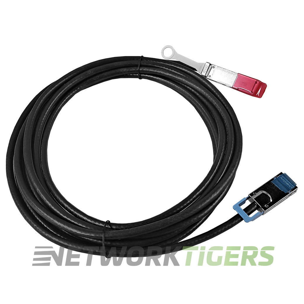 NEW QLogic CBL1-0400626 QSFP to Cx4 Transceiver Twinax 40G Direct Attach Cable