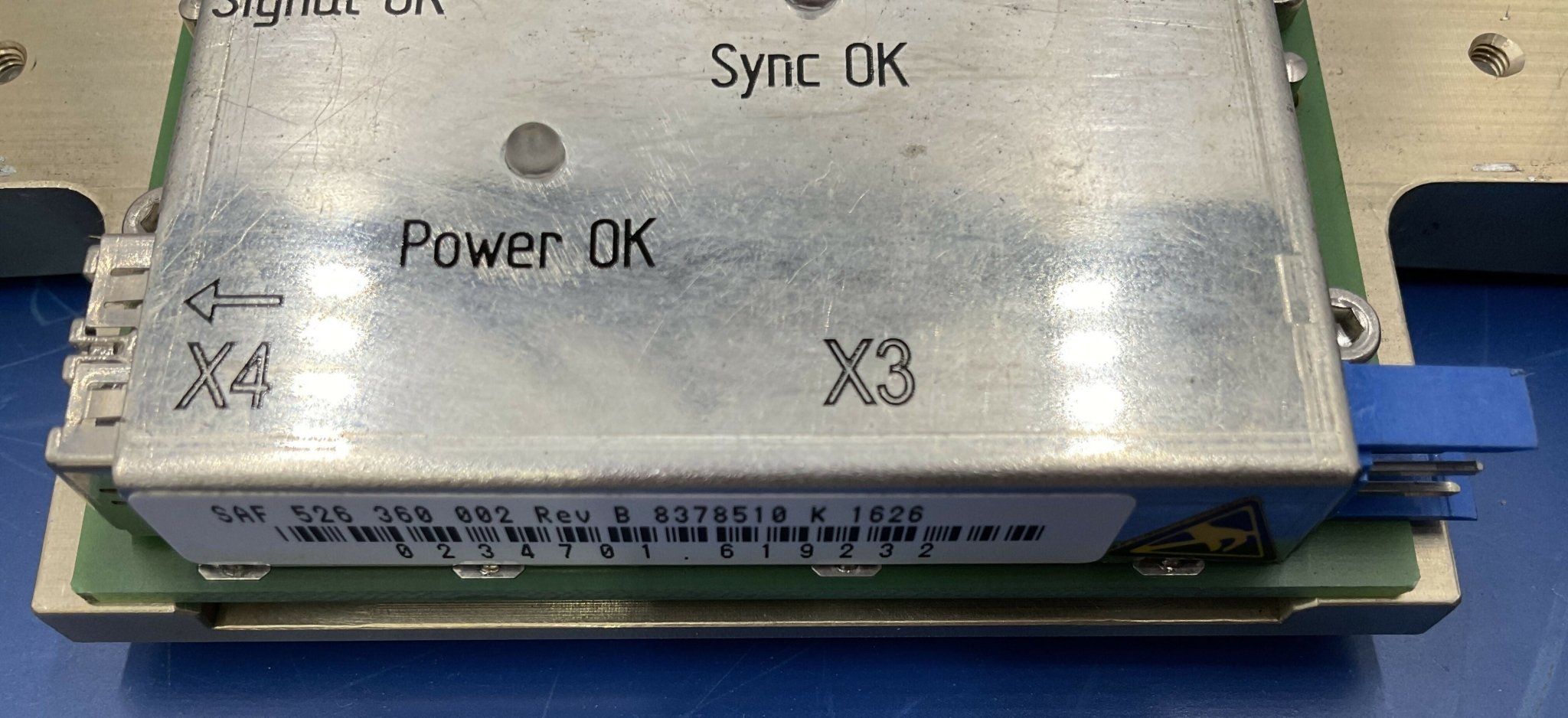 RECEIVER UNIT (REAR) (08378510/8378510) SIEMENS