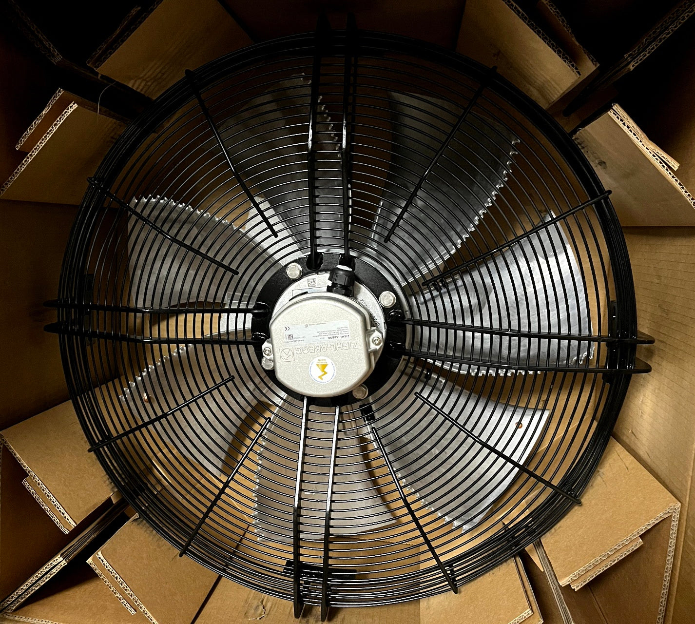 FN063-VDS.6N.V7P6 ZIEHL-ABEGG Axial Fan 3~400V 2.8/1.75kW 1320/1010RPM