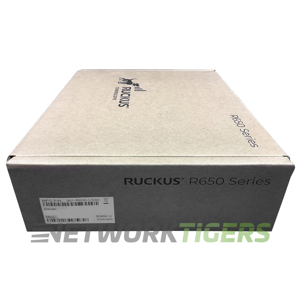 NEW Ruckus 901-R650-US00 Wi-Fi 6 802.11ax Internal Antenna Indoor Wireless AP