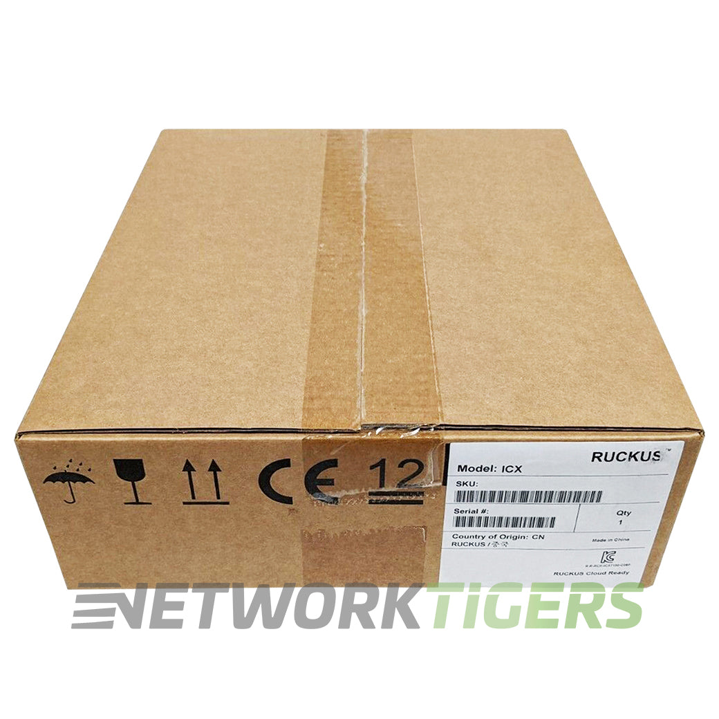 NEW Ruckus Brocade ICX7450-48-E 48x 1GB RJ-45 F-B Air Switch w/ 3x Exp Modules