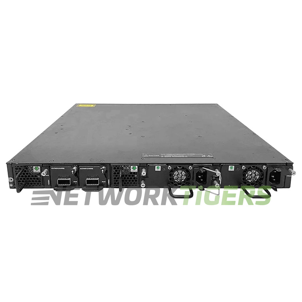 Ruckus Brocade ICX7650-48F-E 24x 1GB SFP 24x 10GB SFP+ 4x 40GB QSFP+ F-B Switch