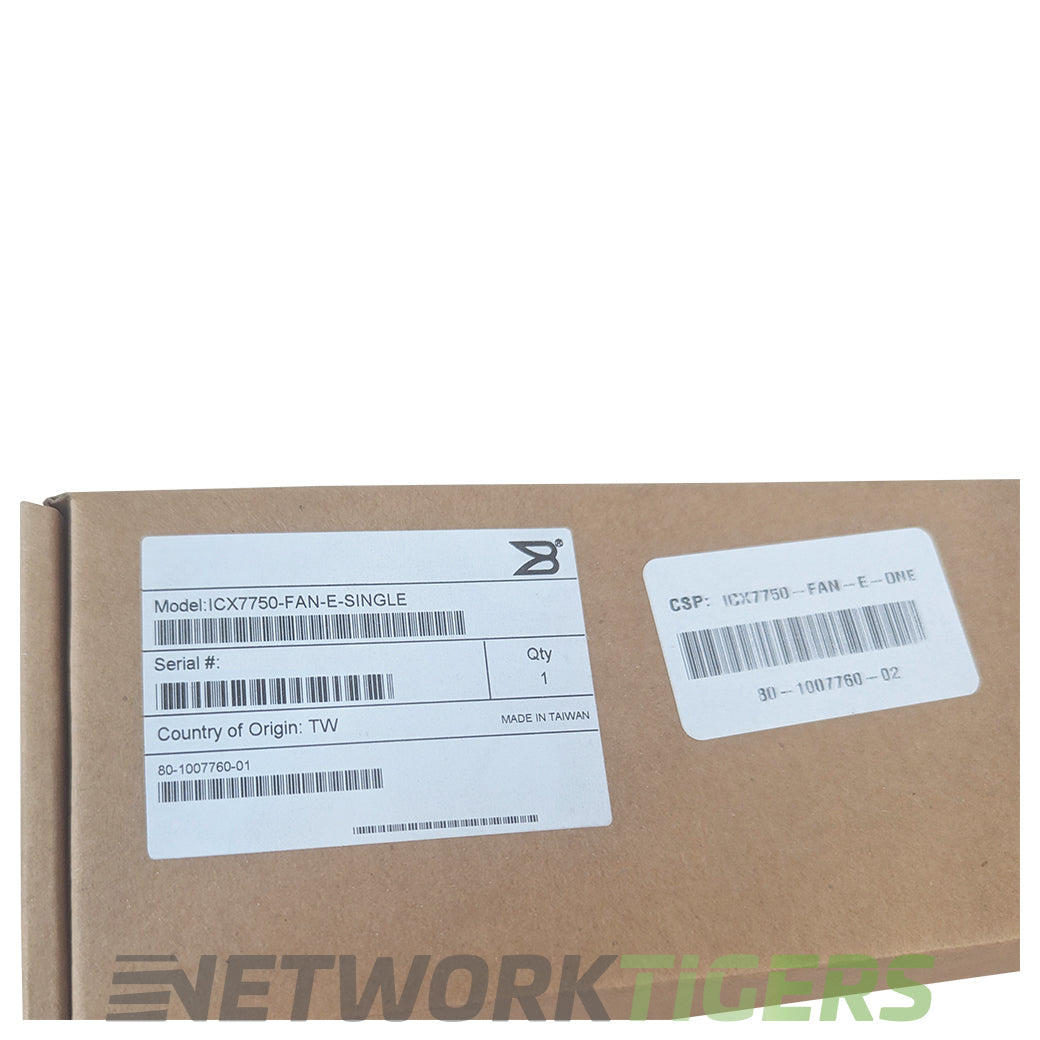 NEW Ruckus Brocade ICX7750-FAN-E-SINGLE F-B Air (Port Side Intake) Switch Fan